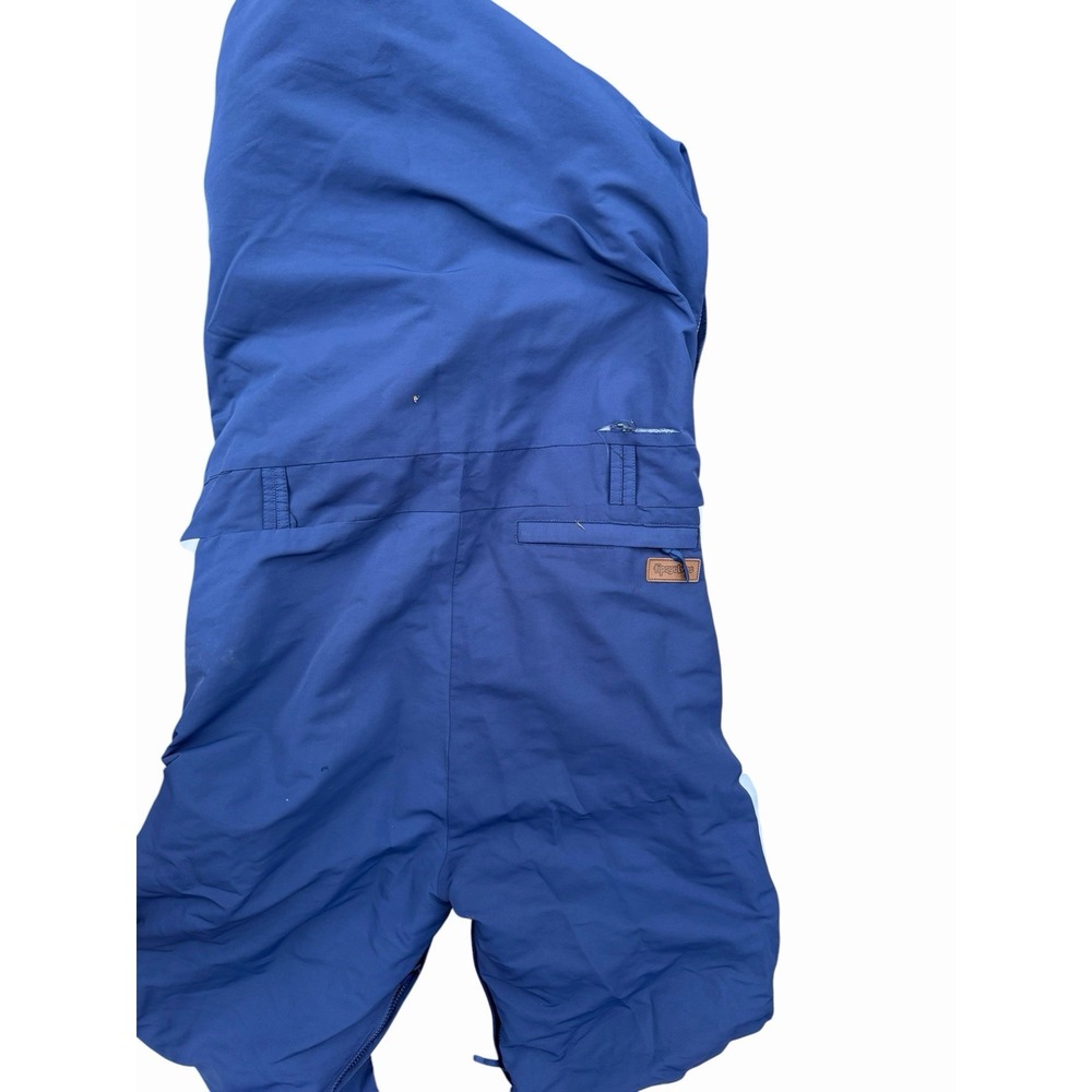 Tipsy Elves Ski Suit One Piece Snowsuit Snow Bib  Mens Large- Small Rip - Picture 8 of 8